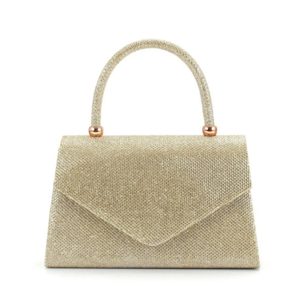 Bolso de cena de boda para mujer, bolso de mano, bolso de vestido de noche plisado japonés