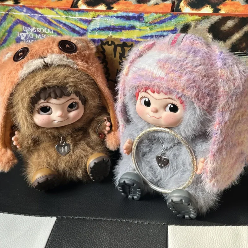 Genuine In Spot Wakuku Fuzzy Fun Party Series Trendy Plush Doll Pendant Ornament Garage Kit Decoration Ornament Decor Gift