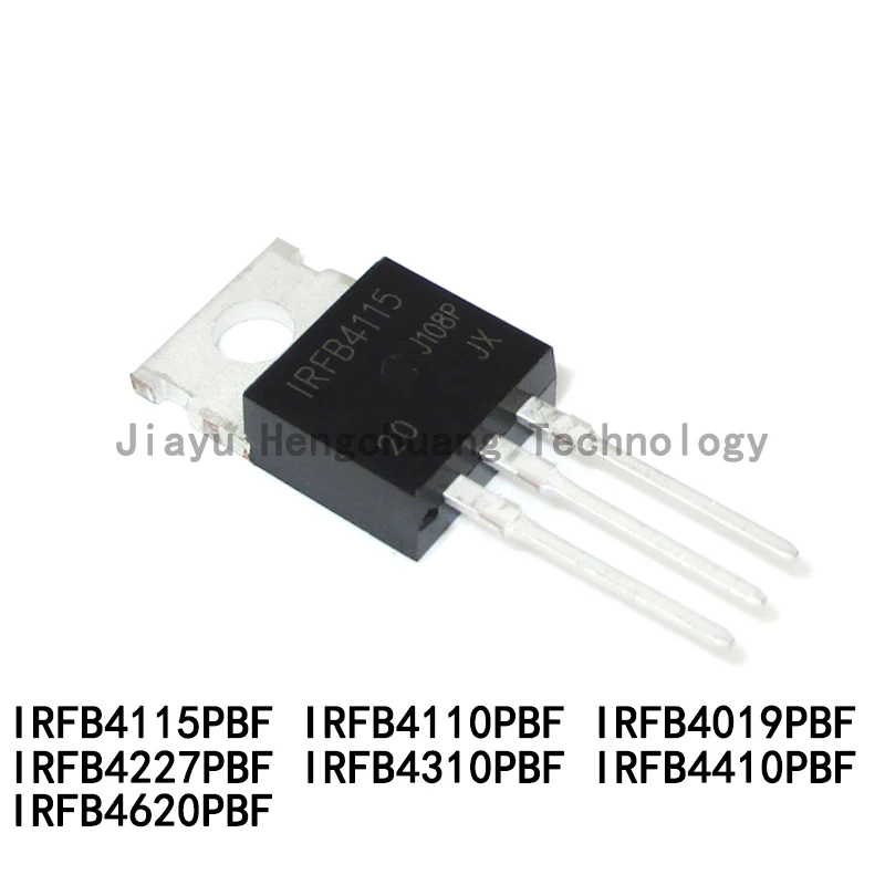 10PCS IRFB4115PBF IRFB4115 IRFB4110 IRFB4019 IRFB4227 IRFB4310 IRFB4410 IRFB4620 PBF TO-220 MOSFET poljski tranzistor