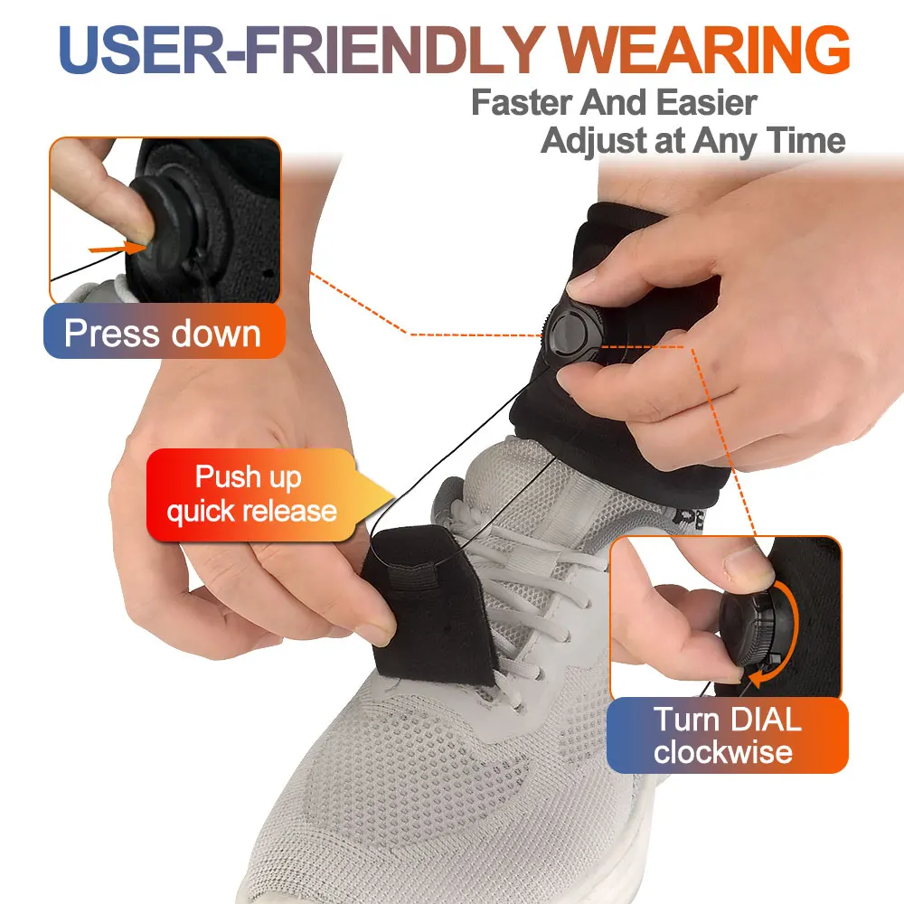 Drop Foot Brace AFO AFOs Support Strap Elevator Poliomyelitis Hemiplegia Stroke Universal Size