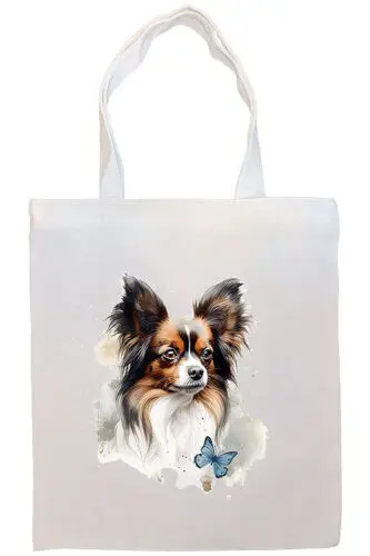 Polarshe Papillon Canvas Tote Bag Style2