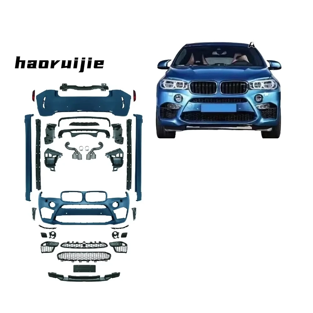 

STLF F16 Body Kit for BMWs X6 F16 15-19 Modified to X6m Car Modification F16 Automotive Parts Tuning Accessory Bumper Grille