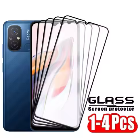 1-4Pcs Tempered Glass For Xiaomi Redmi Note 13 12 11 10 9 8 Pro 5g 12C 10C 13C Poco X5 X6 X3 X4 F6 F5 Pro Mi 13T 11T 12T 10T Pro