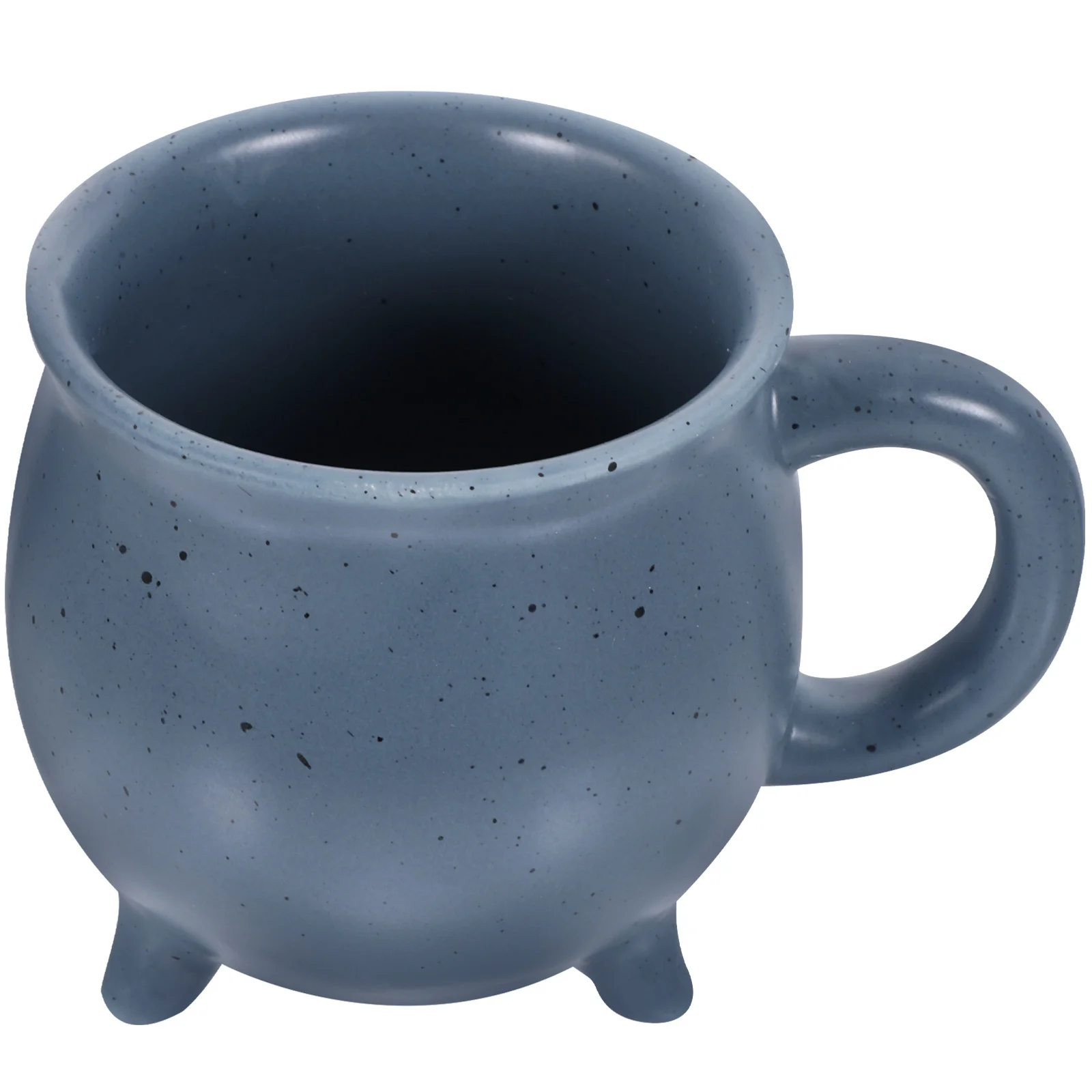 

Cauldron Coffee Mug Ceramic Novelty Witch Tea Cup Wide Mouth Office Home Halloween Gift Cup Porcelain Cauldron Mug