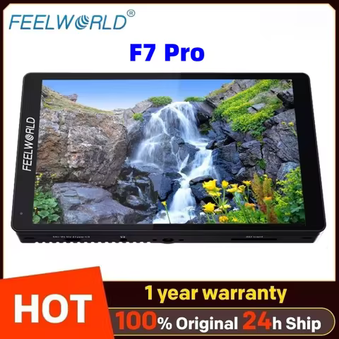FEELWORLD F7 Pro 4K Monitor 7 Inch on Camera DSLR Field Monitor 3D LUT Touch Screen IPS HDR 50/60Hz 1920x1200 Video &middot;Cameras