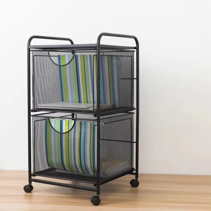 Iron-welded Salon Trolley Multi-level Storage Unit Salon Trolley Standing Commercial Furniture Carrello Parrucchiere ZY40TC