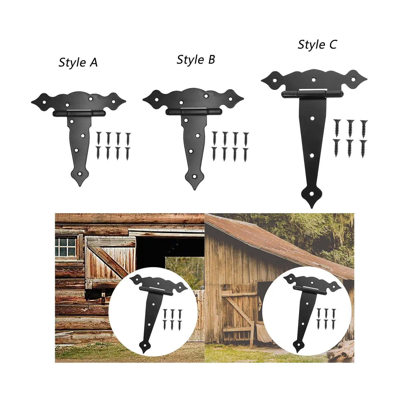 T Strap Door Hinges Heavy Duty T Hinges Residential Wooden Shutter Barn Hinges T Strap Door Hinges Heavy Duty T Hinges Residential Wooden Shutter Barn Hinges