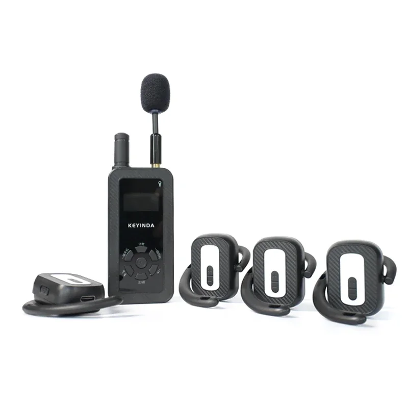 

In stock Wireless Audio Tour Guide System Earphones 4G Digital Transmission for Factory Meeting Tours Charging Cable