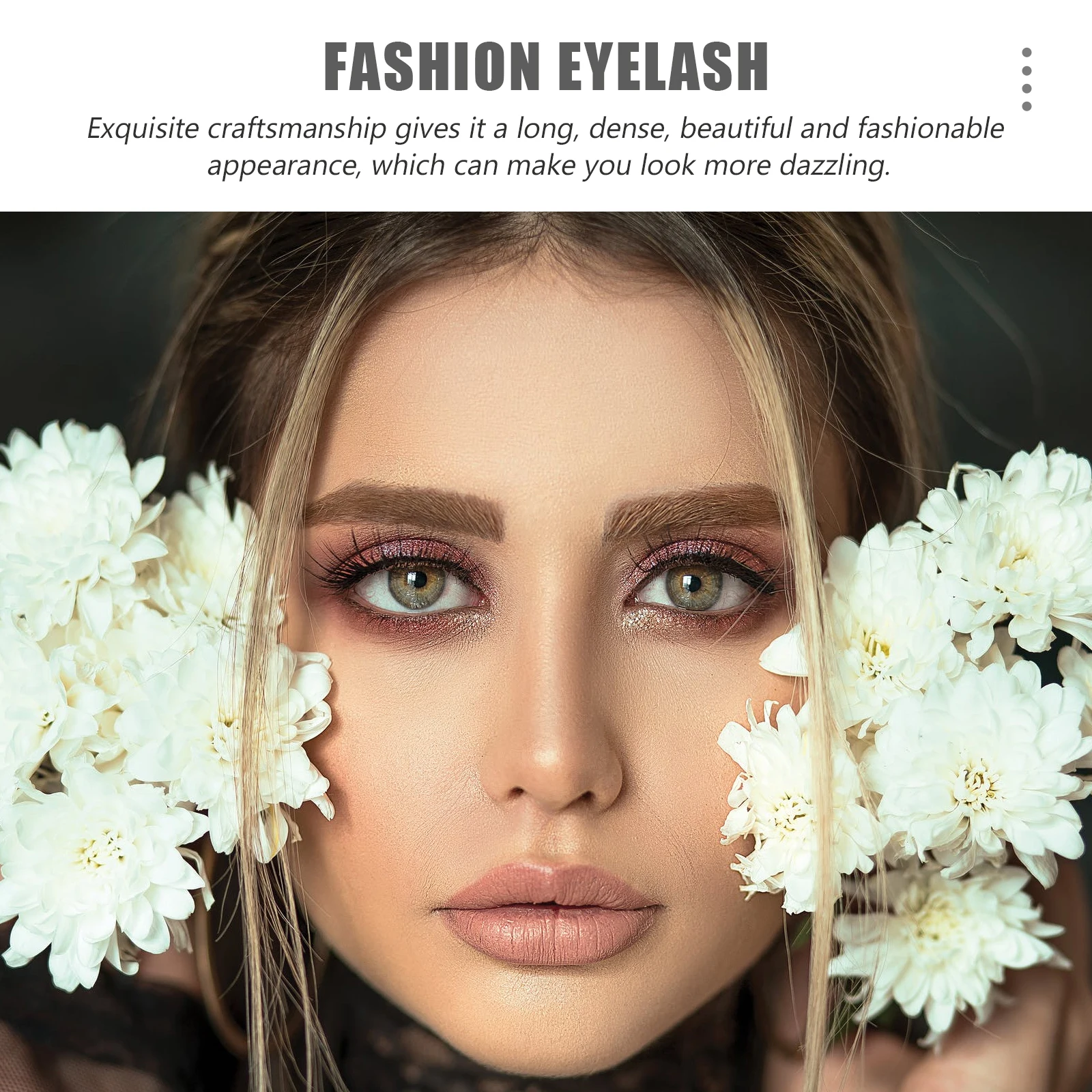 10 pares de pestañas postizas de fibra de alta calidad, maquillaje desnudo, accesorios para mujer, belleza decorativa creativa, pestañas largas y densas para uso diario