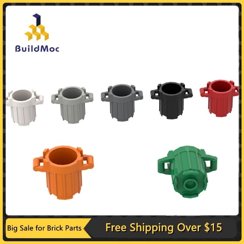 1Pc MOC Parts 92926 Trash Can Compatible Bricks DIY Assmble Building Blocks Particle Kid Puzzle Brain Toy Gift