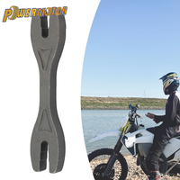 Motorcycle Spoke Wrench Key Tool Machinery Repair Double Ended Onboard Tool 6 In 1 Universal Accessories Motocross Dirt Bike