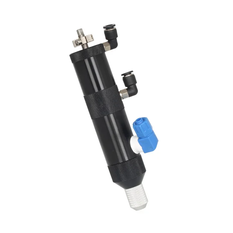 YK-32L Manufacturers Supply  Black Poppet Diaphragm Valve Volumetric Suck Back Glue Dispenser Valve