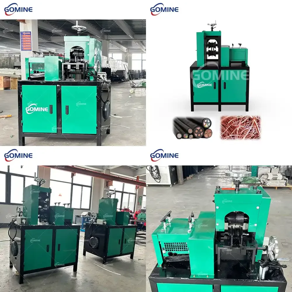

Sheathed Insulation Peeler XLPE Jacket Round Wire Cutter Copper Recycling Automatic Electrical Cable Stripper Machine