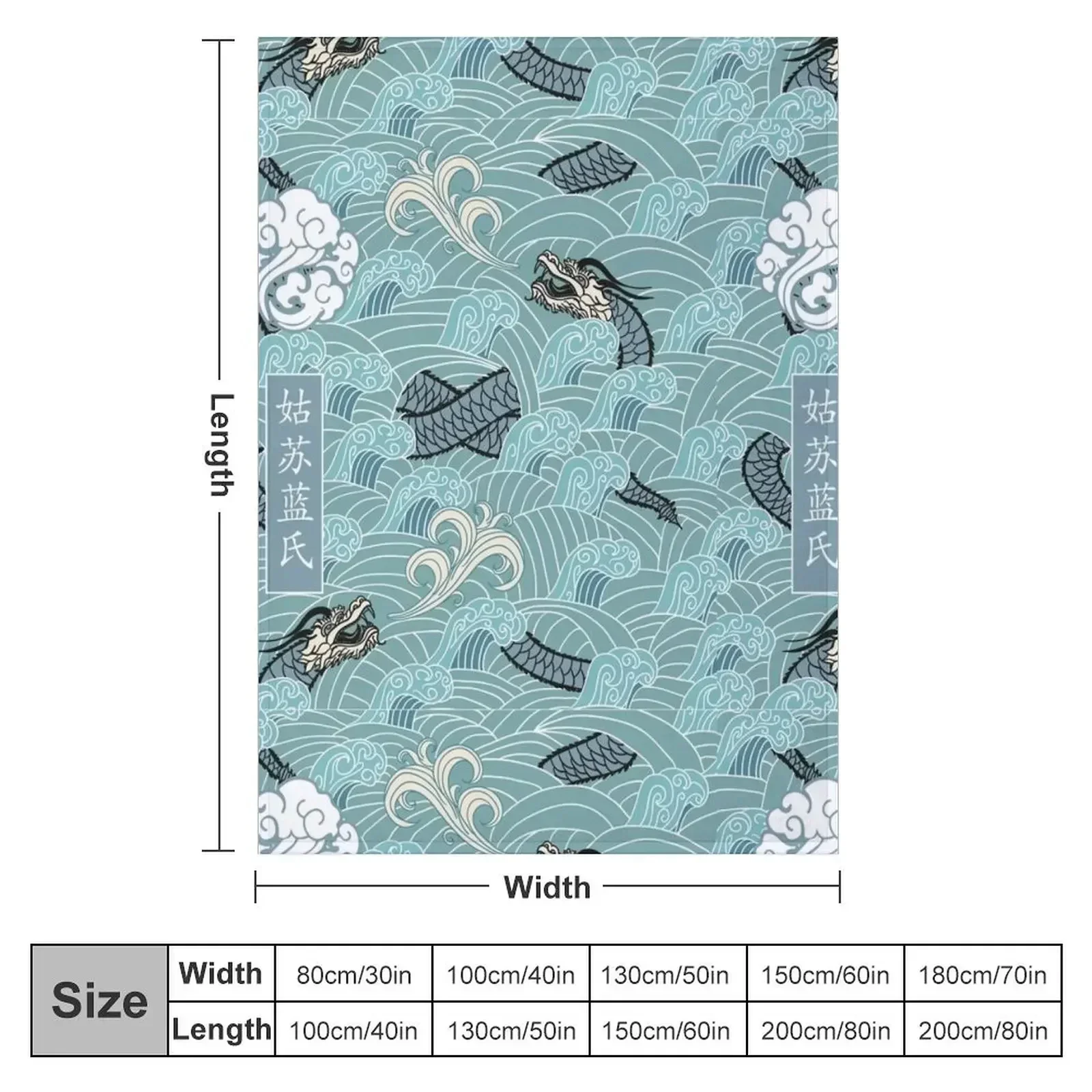 Gusu Lan Sect The Untamed [Sizhui] Throw Blanket Custom Luxury St wednesday Extra Large Throw Blankets