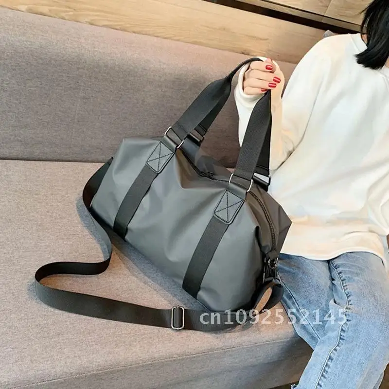 

Waterproof Oxford Cloth Travel Bag Brand Travel Handbag Capacity Fitness Large Bag Shoulder Sports Women Handbags Fashionable