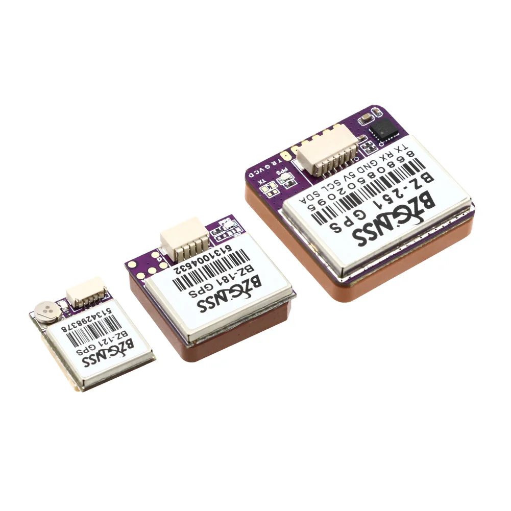 BZGNSS BZ-251 BZ-181 BZ-121 GPS Module Dual Protocol FPV Return Hover F7 F4 Flight Control Fixed Wing Return Rescue Drone Parts