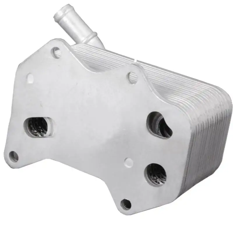 Novo radiador de óleo de motor compatível com VW Eos GTI Jetta Passat Audi A3 A4 TT 2.0L 06D117021C