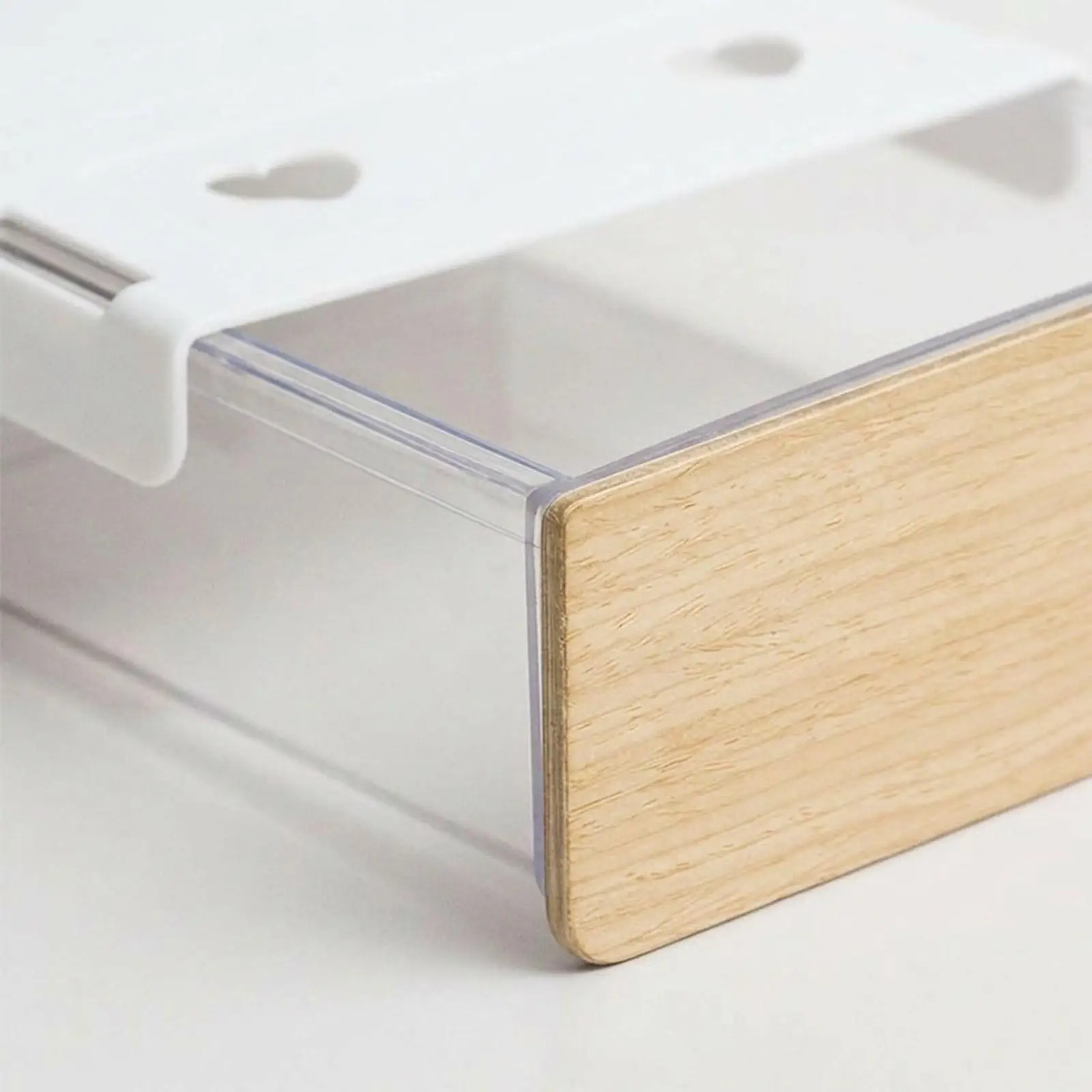 Unter-Schreibtisch-Schublade, ausziehbarer Aufbewahrungsbehälter, einfache Installation, ausziehbar für Schrank, Schreibwaren, Vorratskammer