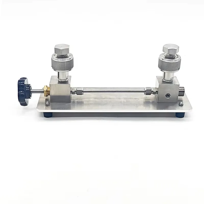 

2 Interface air Pressure Calibrator 25MPa Pressure Table Expansion Eixture Pressure Gauge Calibration Expansion Equipment