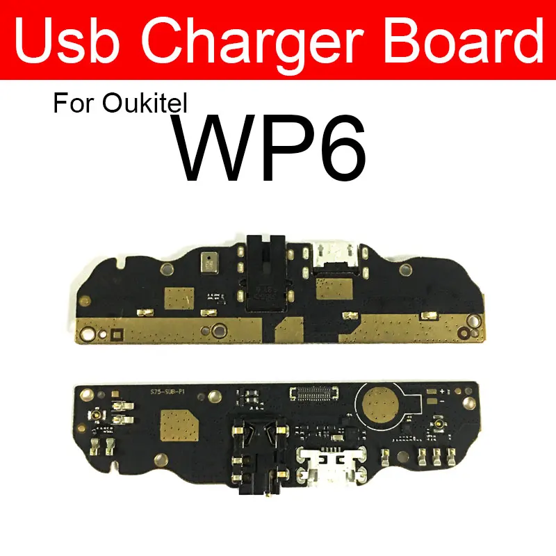 Usb Charger Prot Plug Board Module For Oukitel WP5 WP6 USB Power Charging Jack Dock Board Flex Cable Replacement Repair Parts