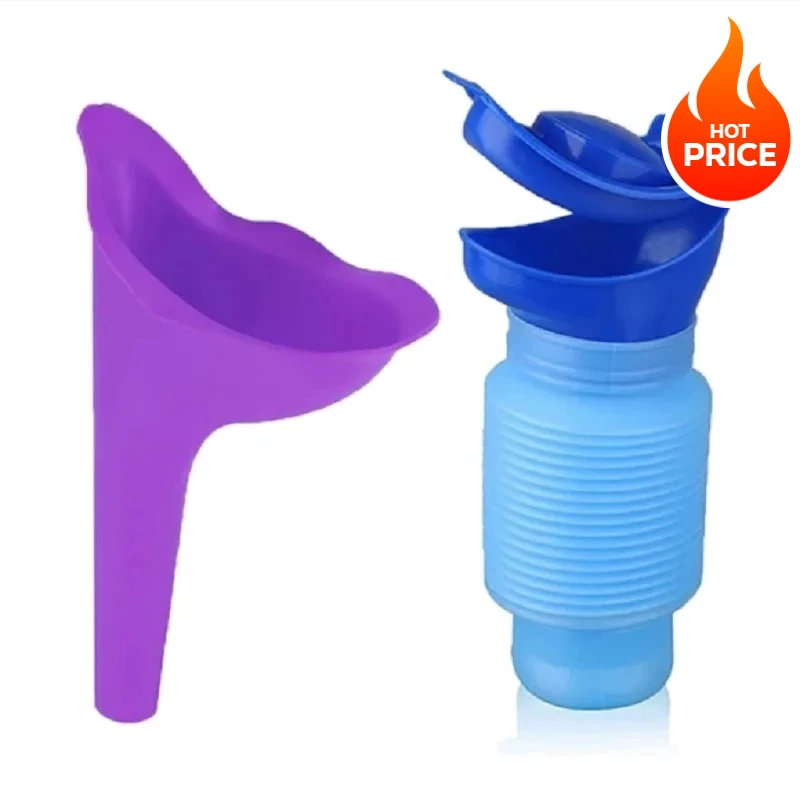 Portable Outdoor Urinal Bucket - Leak-Proof, Reusable for Travel, Camping, and Emergency Situations