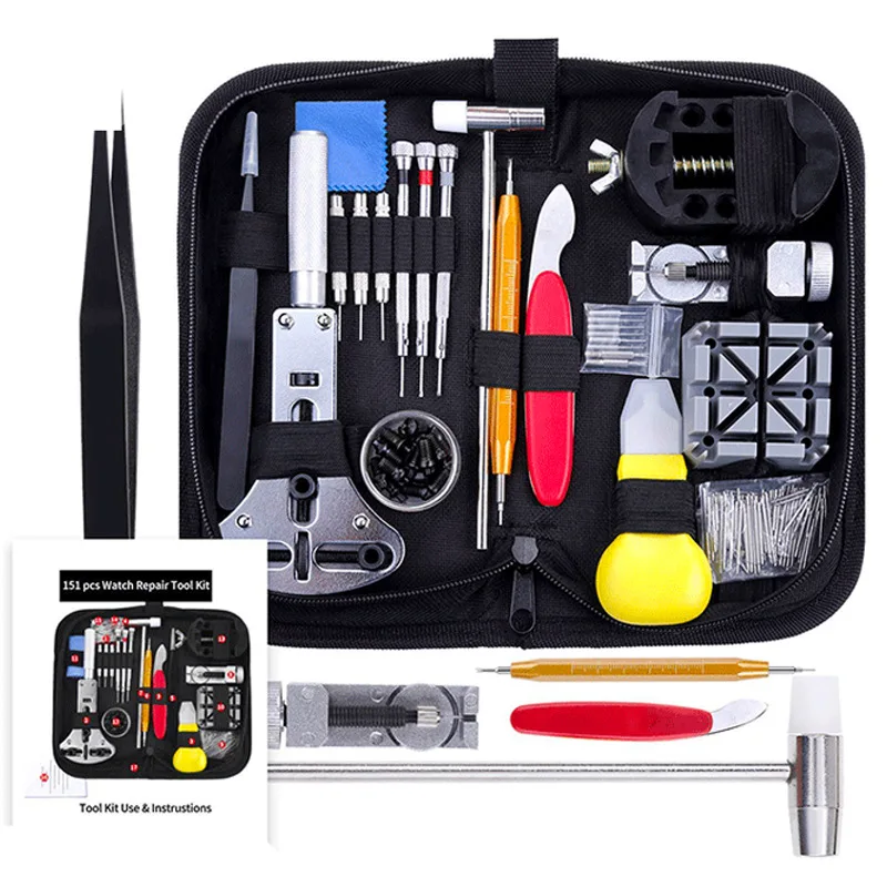 

Watch Repair Kit Professional Watch Battery Replacement Tool Watch Link And Back Removal Tool Spring Bar Tools Set