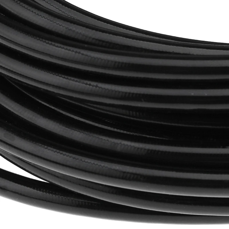 Pressure Washer Replacement Hose Brass Fitting Cleaning Hose, Black Flexible Hose for Pressure Washer Washing Use