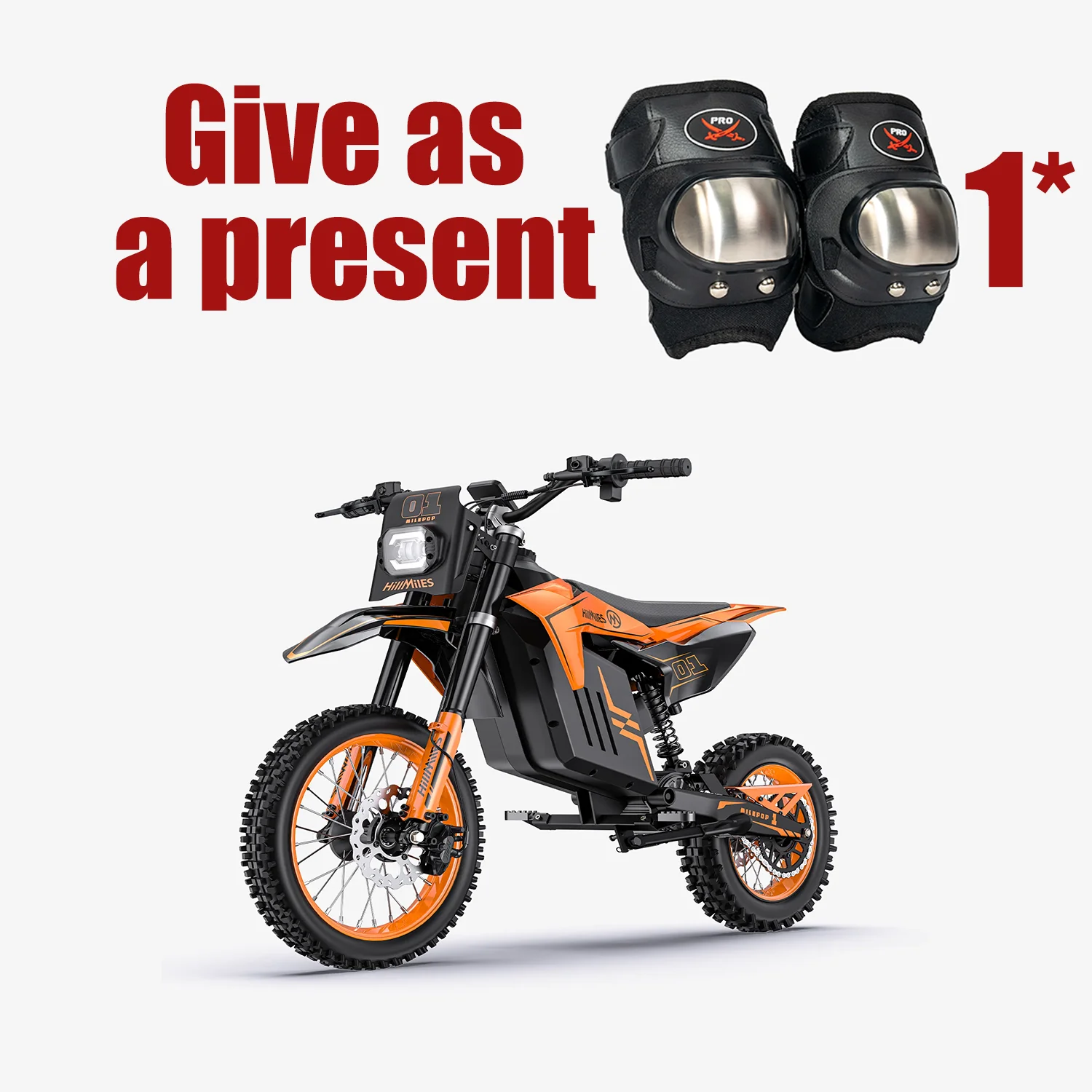 HillMiles MilePop 1 Elektrische Motorfiets 3000W 48V25AH Mountainbike Stijl Bluetooth Smart Display 6 Geluiden Elektrische Fiets