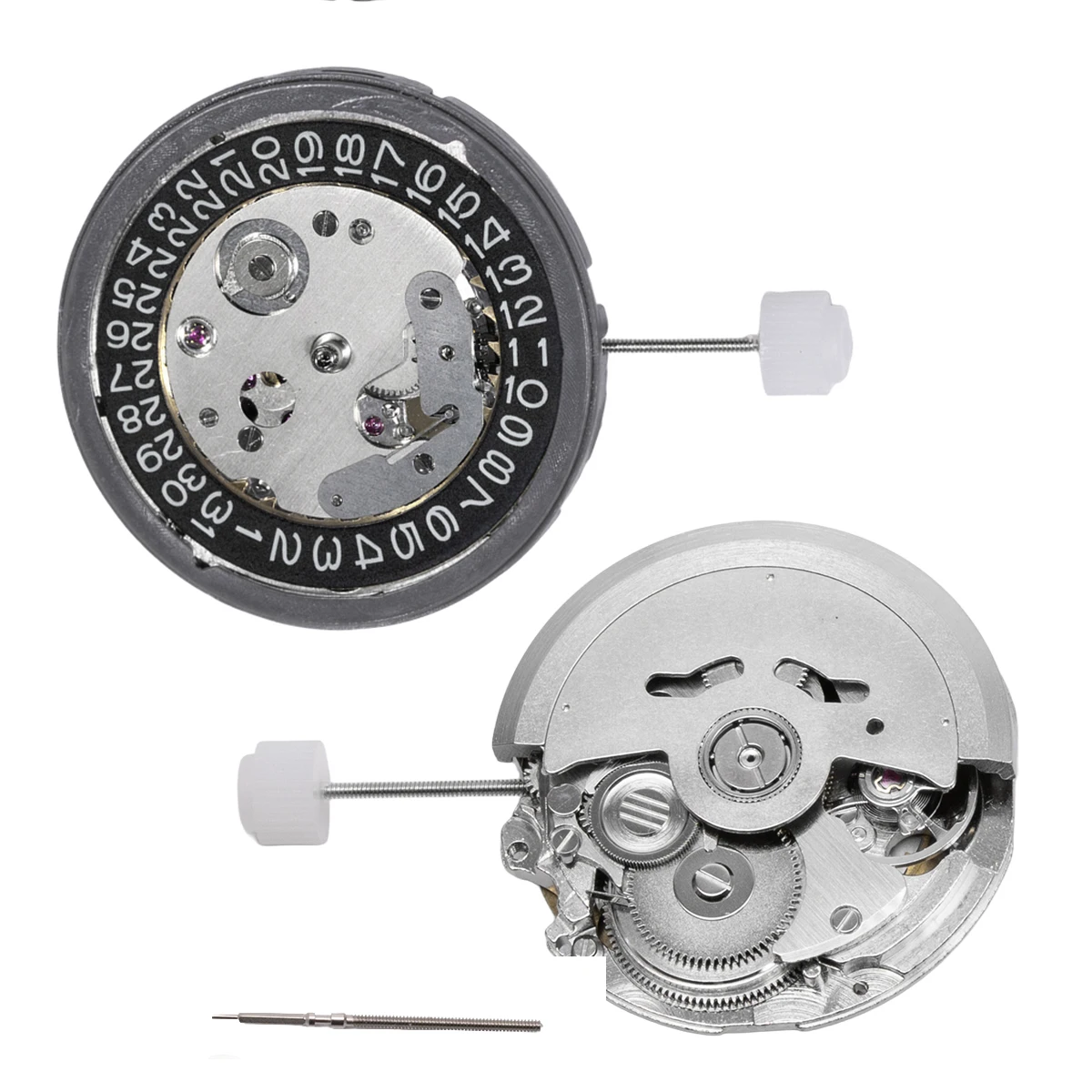 China NH35 Movement Replace The Japan NH35 Automatic Mechanical Movement Date At 3H/6H o'clock Calendar Watchmaker Repair tool image 3