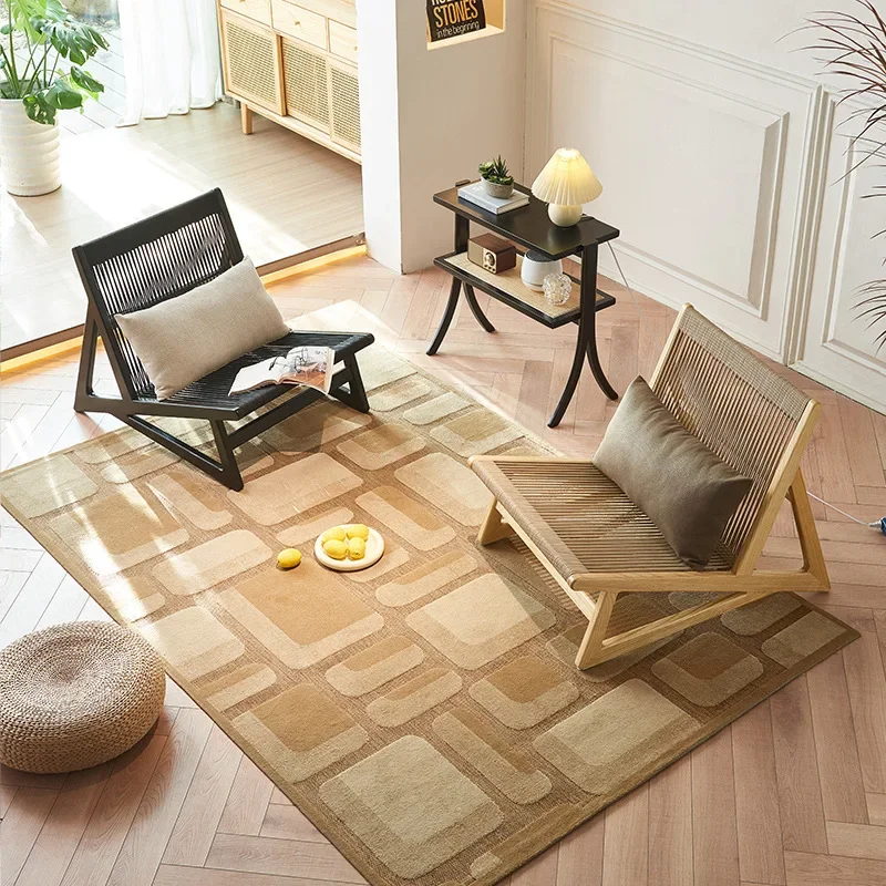 Sofá de madeira maciça para sala de estar