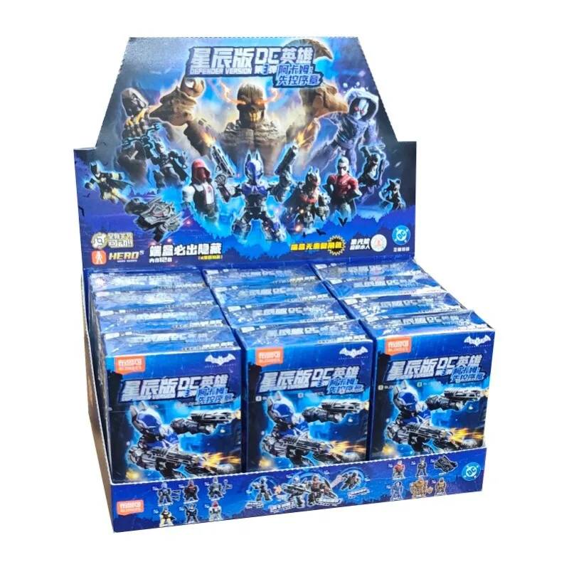 Blokees DC Star Edition Series 3 Robin Batman Arkham Full Box Collectible Building Block Figures Toy Set The Arkham Knight