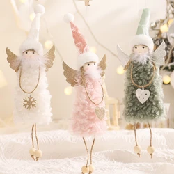 2024 New Year Gifts Christmas Cute Angel Dolls Christmas Party Xmas Tree Ornaments Kids Gifts Decorations 2023 Noel Deco Navidad