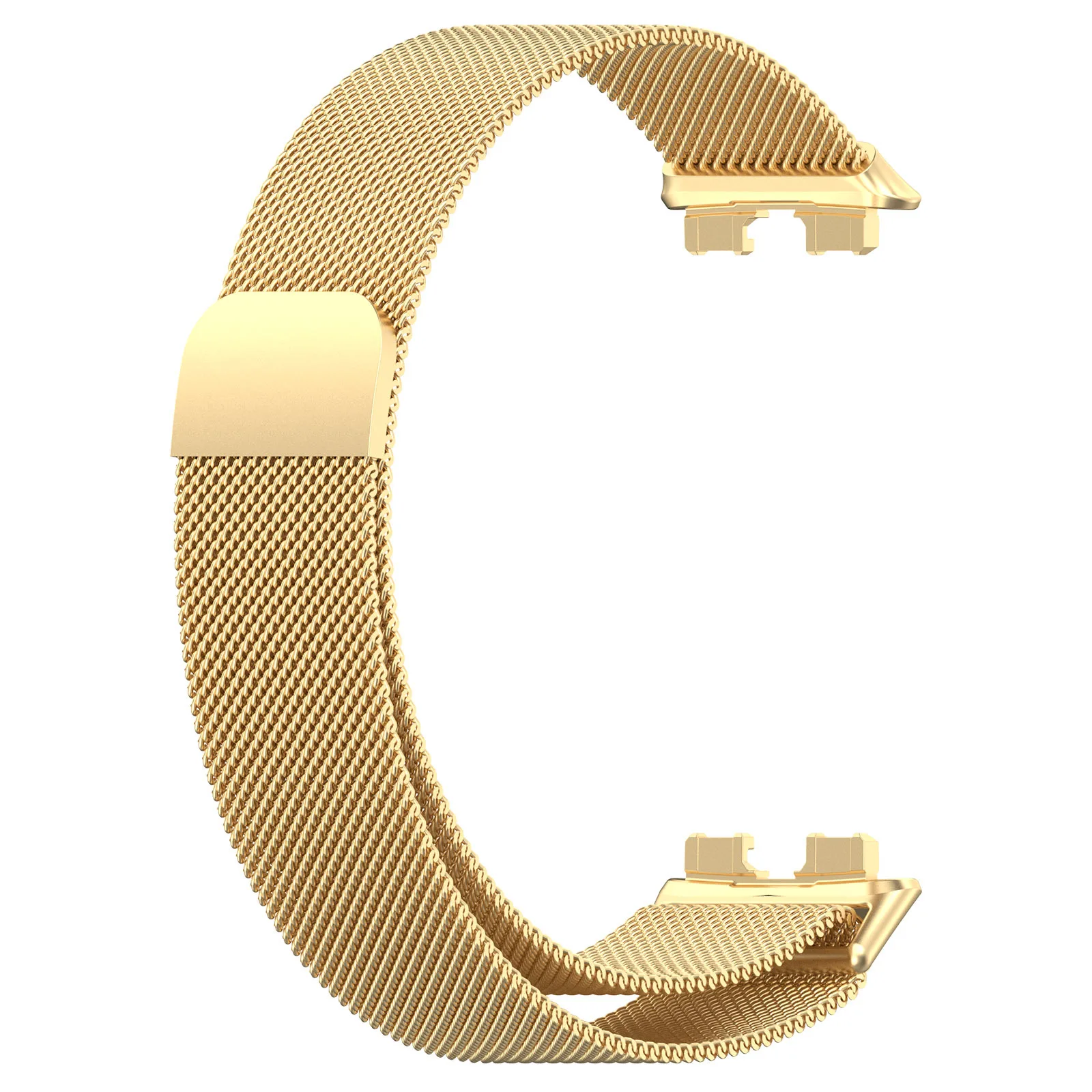 Mewhot Milanaise-Armband für Huawei Band 10 9 8 Smartwatch Magnetisches Armband Metall Edelstahl-Armband für Huawei Band10 9 8 – Detail 15