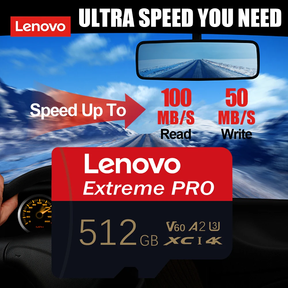 Lenovo 512GB Original Micro SD - Gaming Console Mario recension och pris