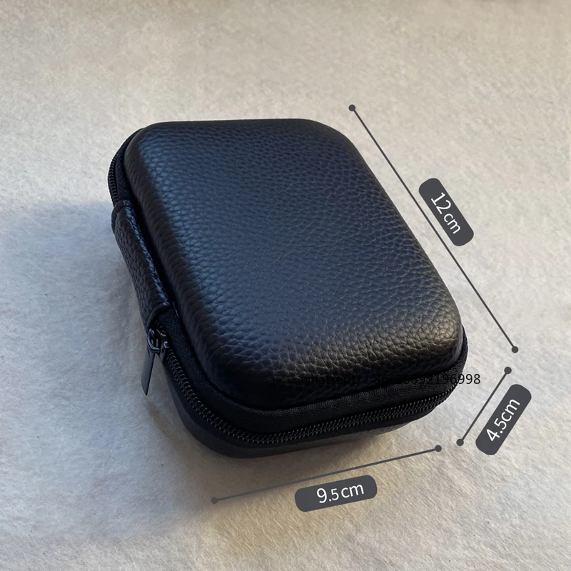 

Сумка для хранения проводных наушников, устойчивая к давлению коробка, портативный многофункциональный защитный чехол из ЭВА на молнии с большой полостью,