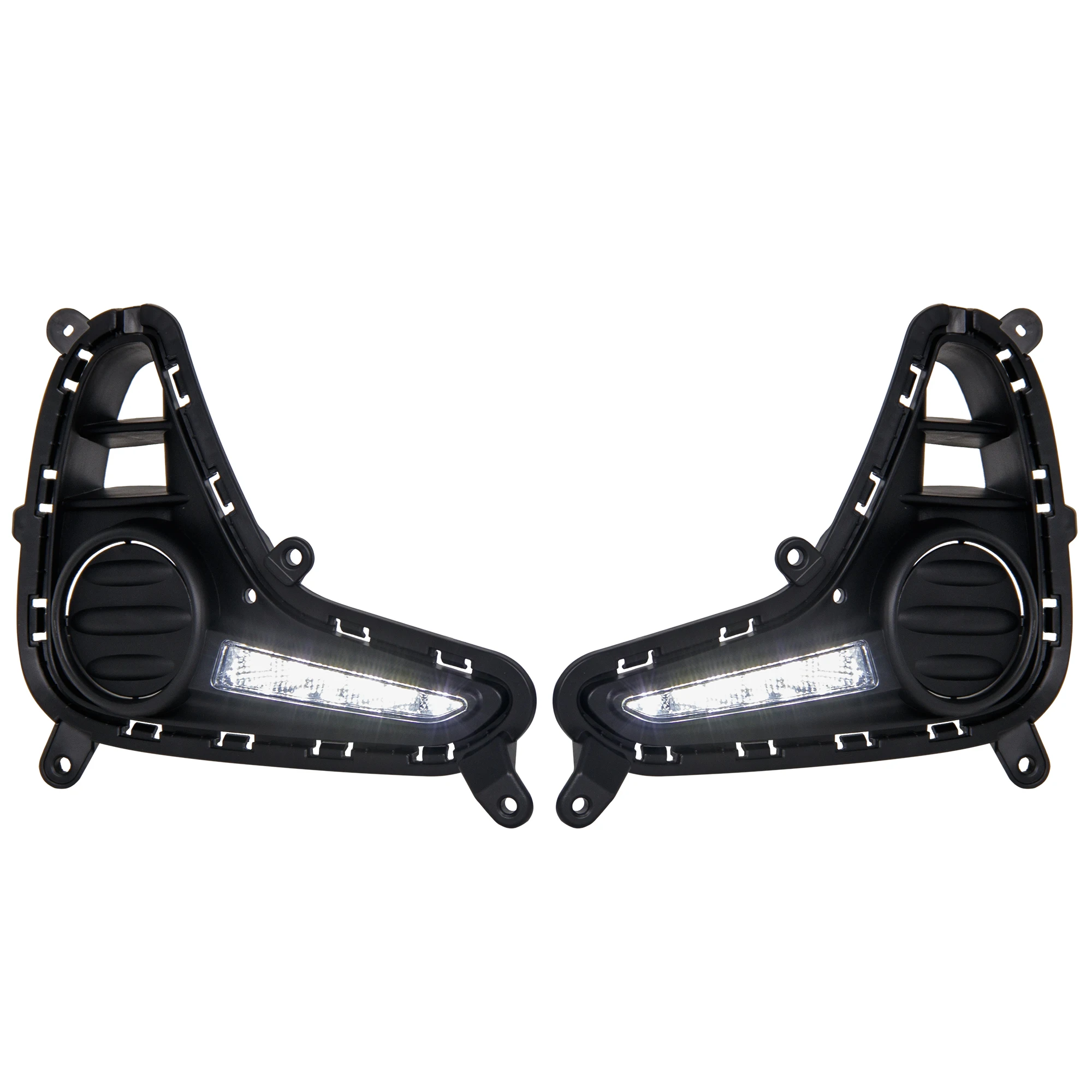 DRL for Hyundai I 10 Grand I10 2017 2018 2019 Car Daytime Running Light Front Fog Light Modified Running Yellow Turn Signal Lamp detail image 3
