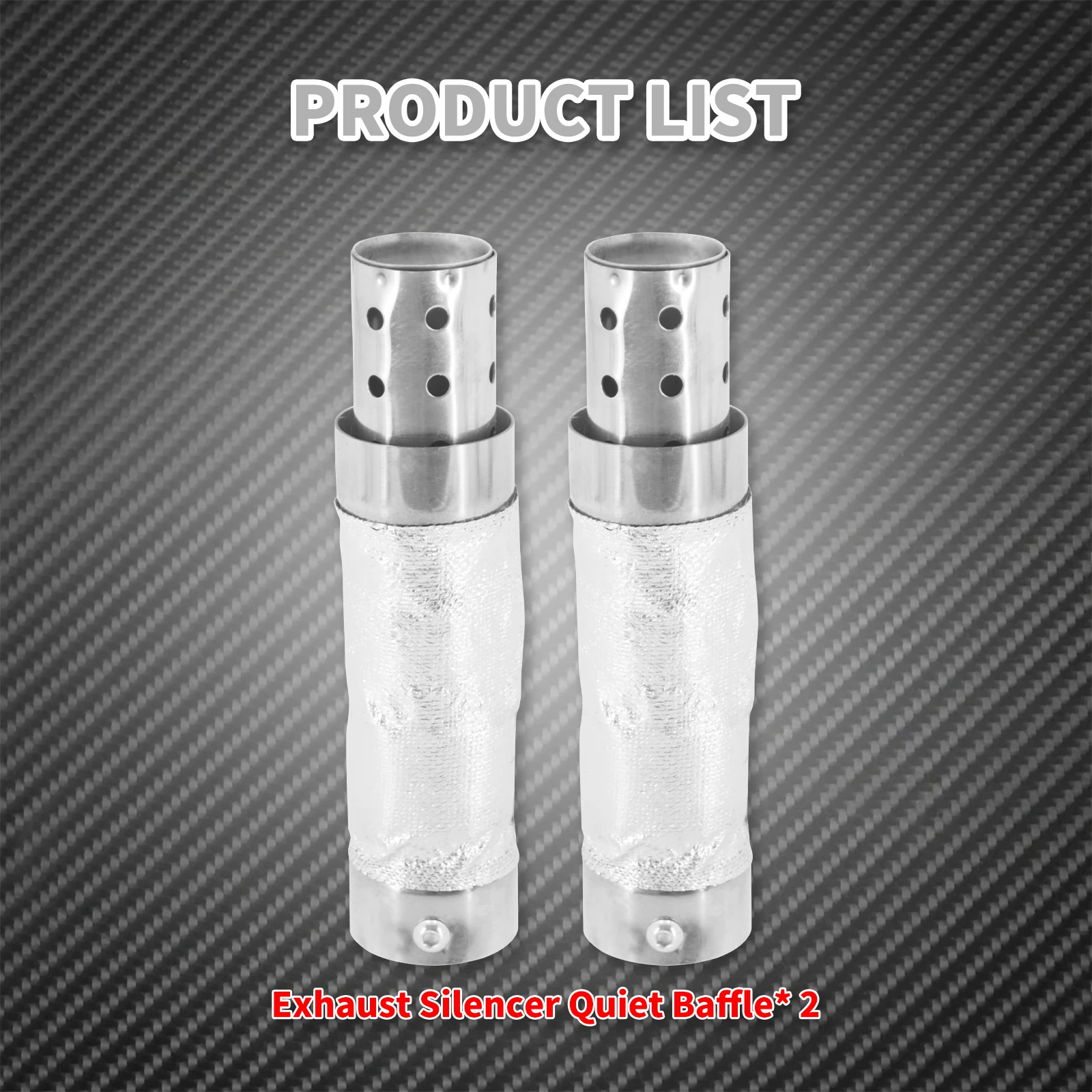 Motorcycle Quiet Baffle Exhaust Pipe Muffler Exhaust Systems For Harley Softail Dyna Sportster Shortshot Staggered and Sideshots