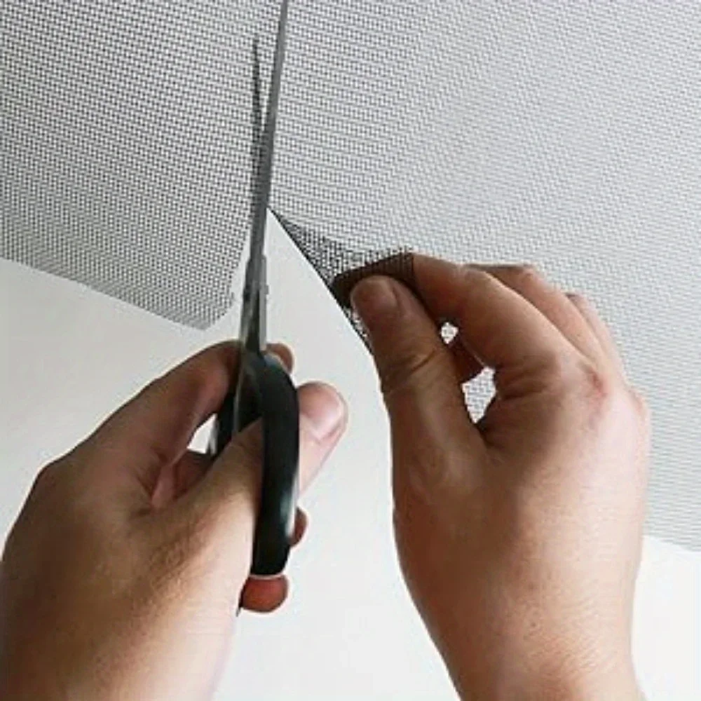 Faser-Fenstergitter-Rolle, DIY Haustier-Schutznetz, Geeignet für Außenküchen, Schwimmbäder, Villen, Veranden – Detail 4