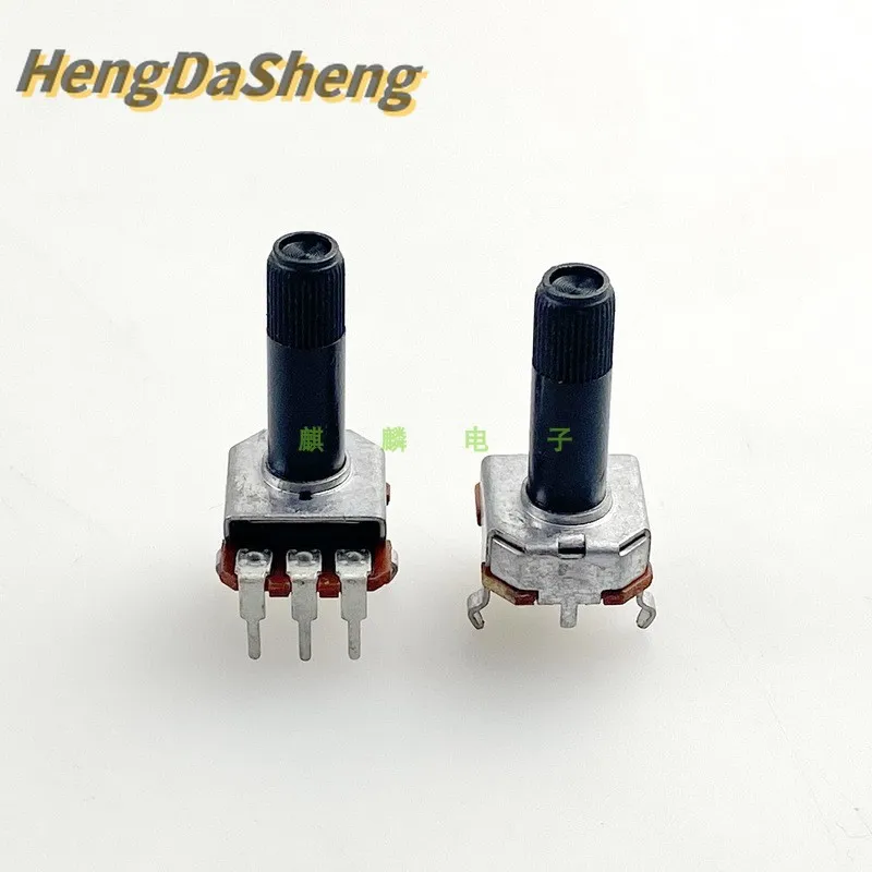 2Pcs/Lot 12 Type 3-pin Single Link Potentiometer B5K Adjustable Resistor Temperature Adjustable Speed Control Handle Length 20mm