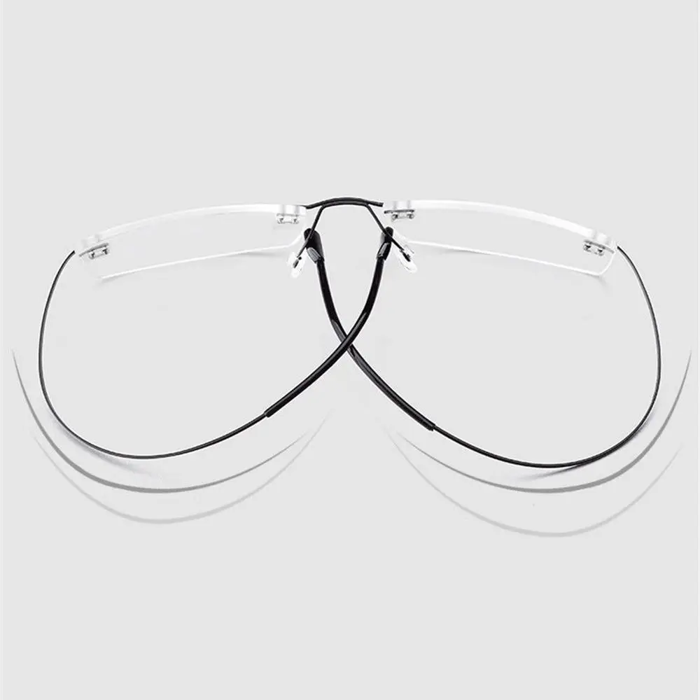 Klasyczne męskie oprawki okulary korekcyjne niebieskie światło męskie okulary do czytania tytanowe oprawki do okularów stare okulary armacao oculos — zdjęcie 3