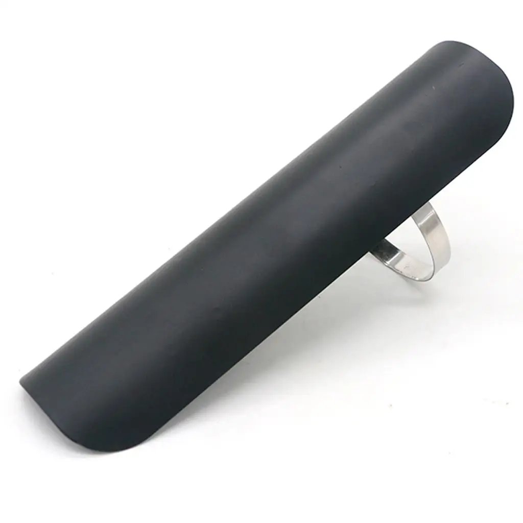 Motorcycle Exhaust Pipe Muffler Heat Shield Durable Metal Decor Guard Cover for Crash Protection Chrome-up Accessory