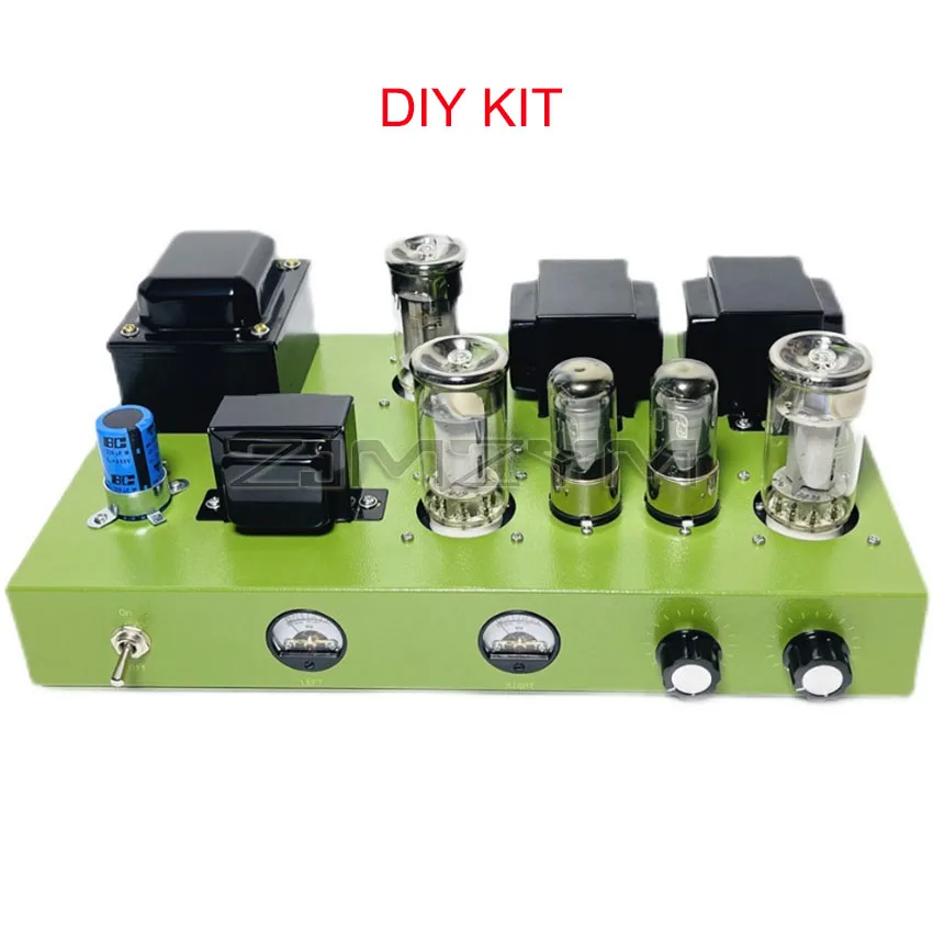 NONE Fu50 Vakuumröhrenverstärker Diy Kit 8w*2 Bluetooth Vu Meter High Power Klasse A Audio Verstärker High-End-Verstärker Diy Kit 220V 3