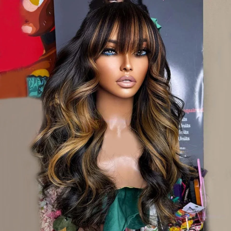 

Натуральные еврейские волосы Highlight Brown, без клея, мягкие, длинные, с эффектом волн, 5x5, на шелковой основе, с HD-кружевом, европейские волосы, с baby hair, предварительно выщипанные