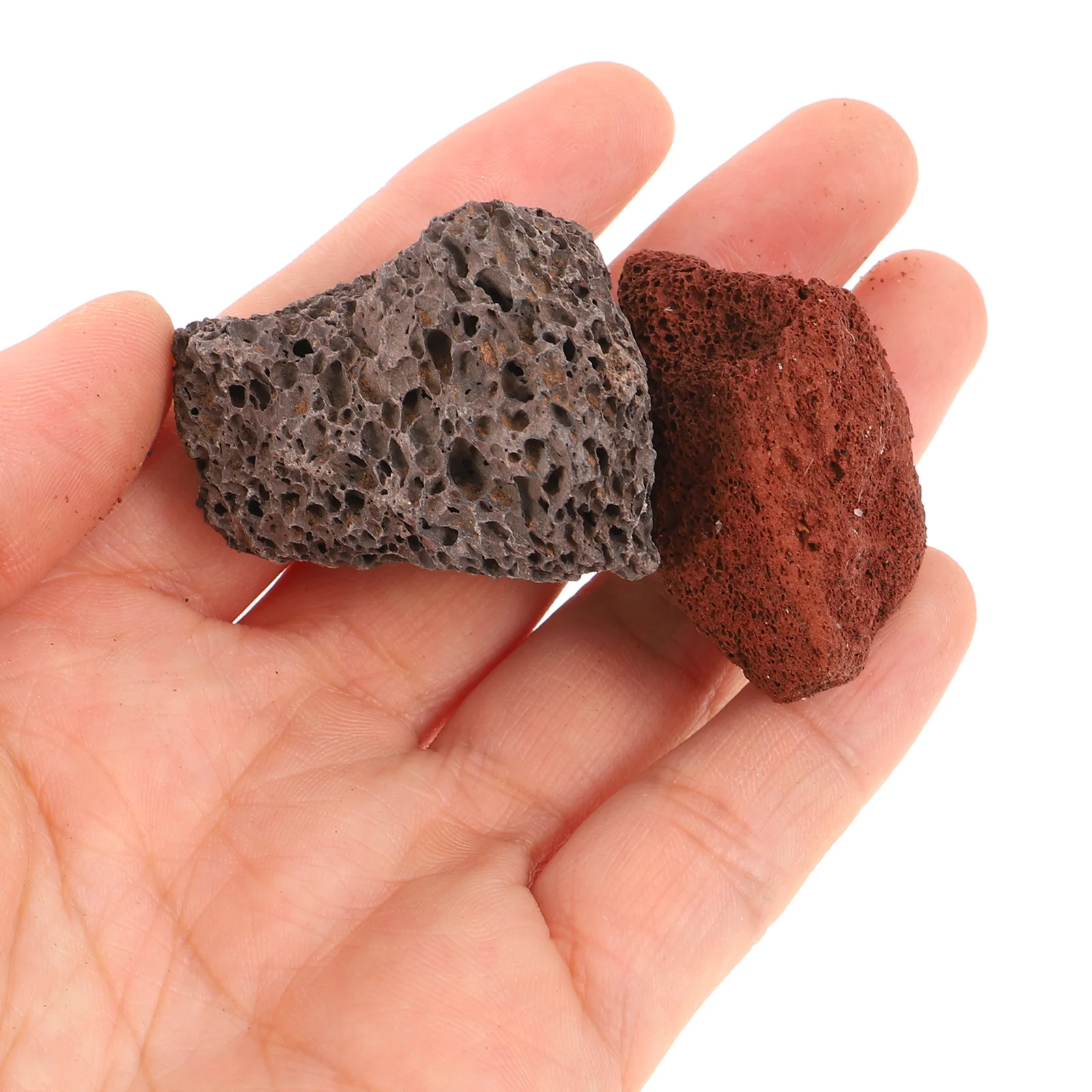 

1 Set Of Delicate Natural Aquarium Stones Flowerpot Gravel Fish Tank Decorative Garden Pond Multi-Function Fish Rocks Turtle