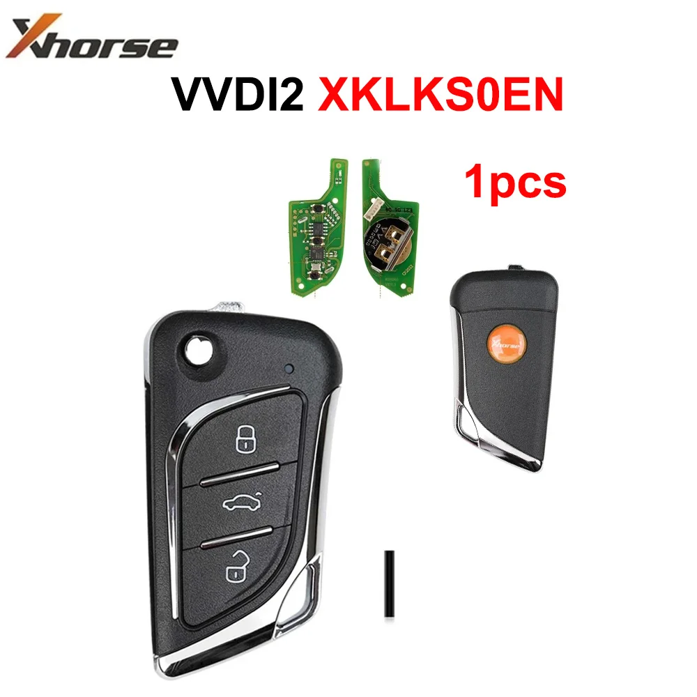 

1 шт. Xhorse VVDI2 XKLKS0EN LEI.KSS стиль удаленный автомобильный ключ для VVDI VVDI2 ключевой инструмент английская версия