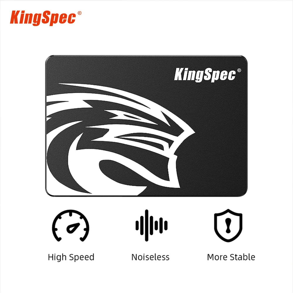 KingSpec 2,5 SATA HDD Твердотельный накопитель 32 ГБ 64 ГБ 90 ГБ 128 ГБ 256 ГБ 180 ГБ 500 ГБ 1 ТБ 2 ТБ Внутренний накопитель SSD для портативных компьютеров