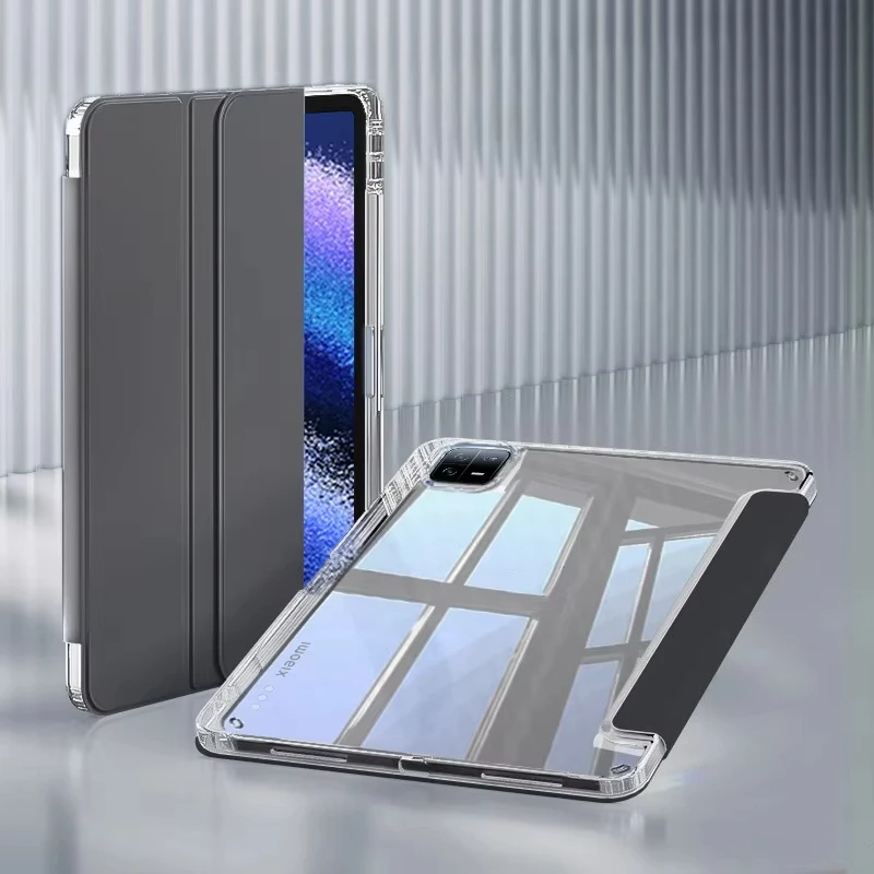 

Кожаный флип-чехол HD для Xiaomi Mi Pad 5 6 Pro 11 7 Pro 11,2 Чехол Redmi Pad SE 11 Pad 2 2025 Pro 12,1 дюйма с чехлом Awake/Sleep Cover