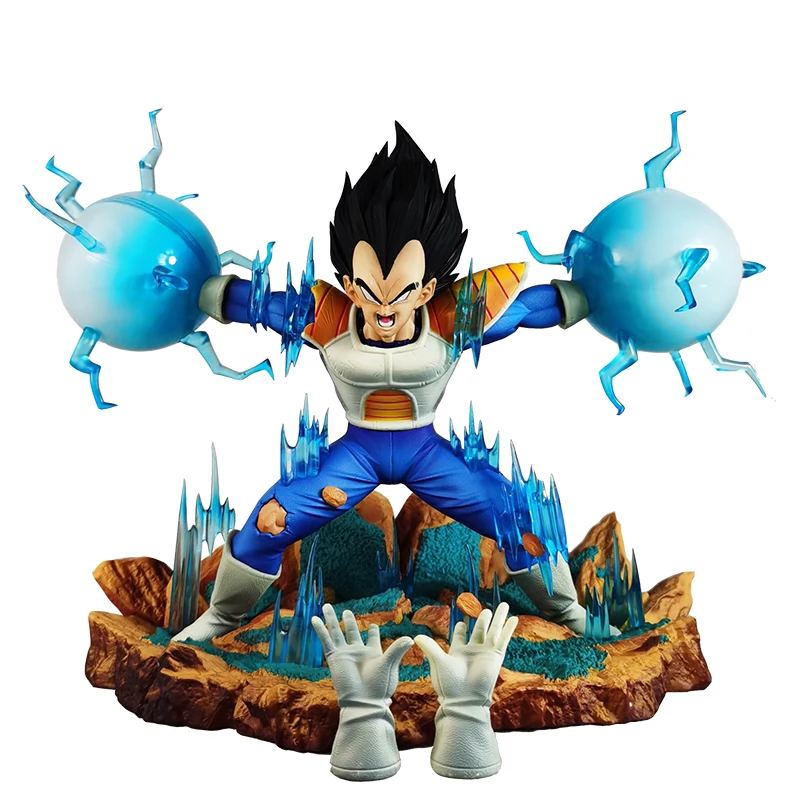 Dragon Ball Animatie Ornamenten Saiyan Vegeta Gk Handgemaakte Anime Model Actiefiguren Standbeeld Collector Fans Vakantiecadeau Speelgoed