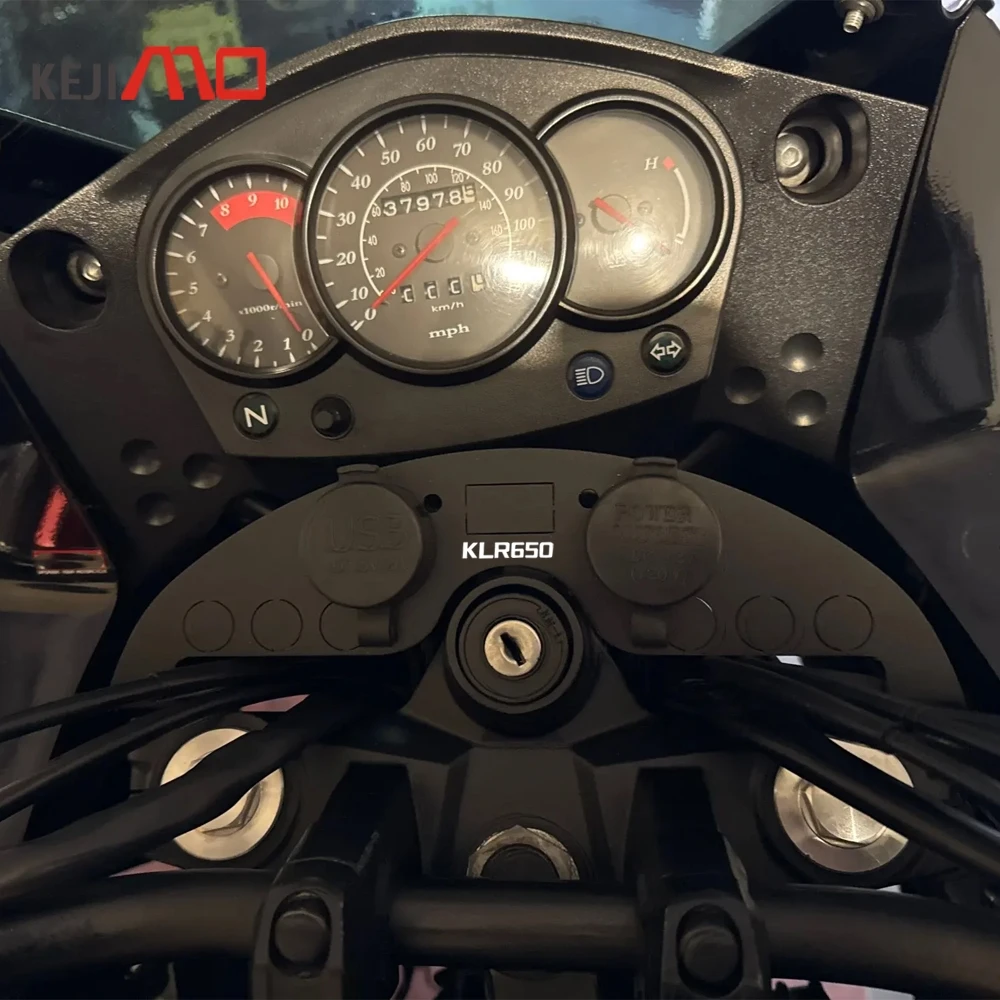 

Motorcycle Accessories CNC Aluminum Lower Dash Panel For Kawasaki KLR 650 KLR650 2008 2009 2010 2011 2012 2013 2014 2015-2018