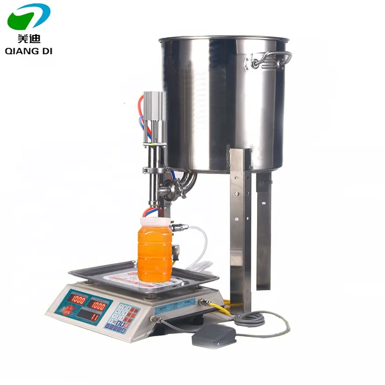 متعددة الوظائف الهوائية العسل تعبئة حشو الكاتشب المياه السائلة آلة تعبئة مستحضرات التجميل #3